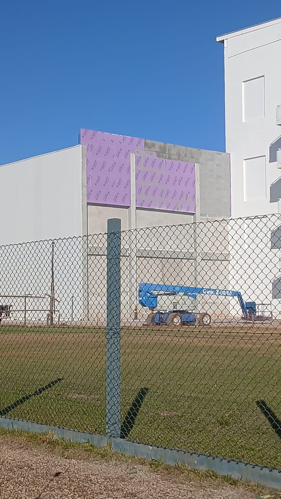 Estrutura em steel frame instalada pela Maretti